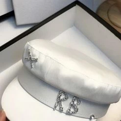 Jessica Bara Dolly Rhinestone Satin Conductor Hat Reve Doll Essentials