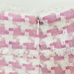 Jessica Bara Aarolyn Houndstooth Tweed Shorts