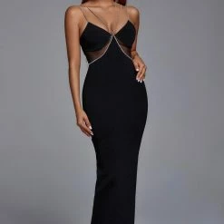 Jessica Bara Dinara Diamond Bandage Gown The Event Shop