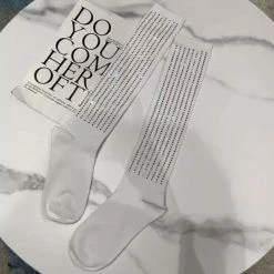 Jessica Bara Theodora Rhinestone Decorated Socks Reve Doll Essentials