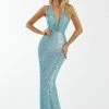 Nicole Bakti Sequins Strappy Back Gown The Event Shop