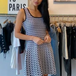 Reve Doll Essentials Jessica Bara Gavin Sleeveless A-Line Mini Dress