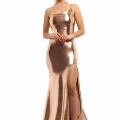 Atria One Shoulder Strap Bodycon Gown