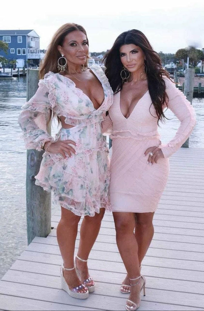 Jessica Bara Dawn Long Sleeve Print Mini Dress