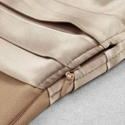 Dresses Jessica Bara Rune Long Sleeve Bandage Silk Mini Dress