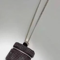 Jessica Bara Talia Rhinestone Micro Crossbody Bag The Event Shop