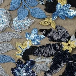 Jessica Bara Dominique Strapless Sequin Bodycon Dress