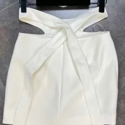 Reve Doll Essentials Jessica Bara Quinta High Rise Strapped Mini Skirt