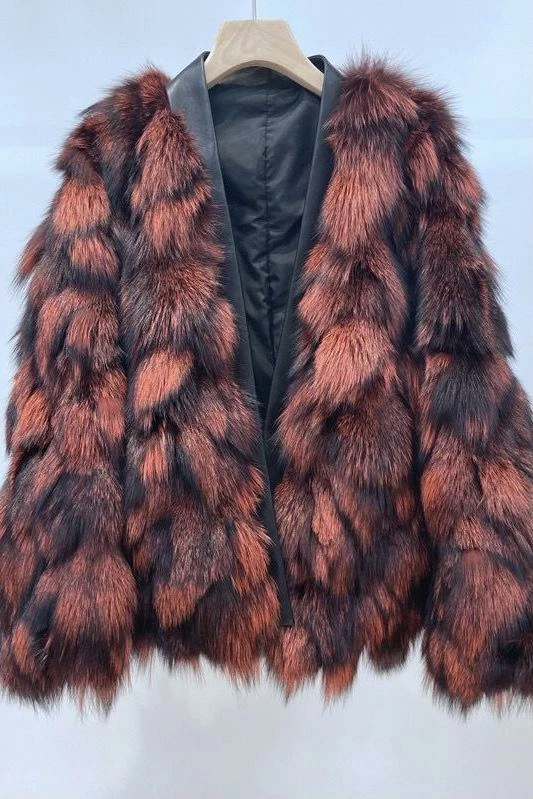 The Event Shop Jessica Bara Keana Fur Lined Coat