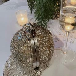 Jessica Bara Pippa Diamond Tassel Clutch The Event Shop