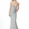 Atria V Neck Backless Gown Dresses