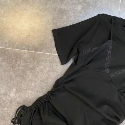 Summer Lovin' Jessica Bara Solange Short Sleeve Ruched Mini Dress