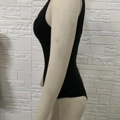 ReveBoutique Jessica Bara Alessia Lace Up Bodysuit And Pants Two Piece Set Birthday Suit