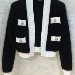 Jessica Bara Vendela Long Sleeve Fuzzy Cardigan Reve Doll Essentials