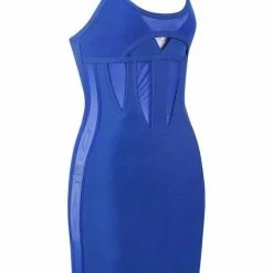 Dresses Jessica Bara Martina Bodycon Mesh Mini Dress