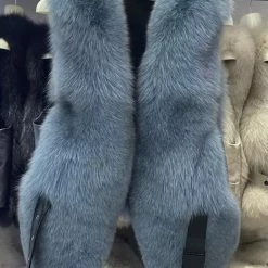 Reve Doll Essentials Jessica Bara Kye Belted Fur Vest