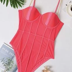 Jessica Bara Chantal Metal Chain Bodysuit Reve Doll Essentials