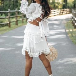 Jessica Bara Dawnita Cut Out Mini Dress Influencer Style