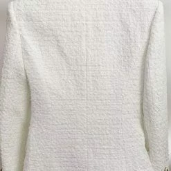 Jessica Bara Colette Double Breasted Gold Button Blazer