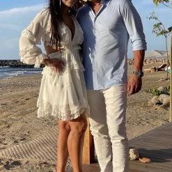 Jessica Bara Dawnita Cut Out Mini Dress Influencer Style