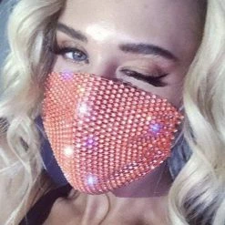 Penelope Protective Rhinestone Face Masks