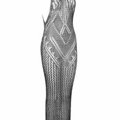 Jessica Bara Connie Knit High Collar Cover Up