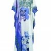 Colors Of Fashion Floral Kaftan Maxi Dress