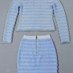 Reve Doll Essentials Jessica Bara Terrell Blazer And Skirt Two Piece Set