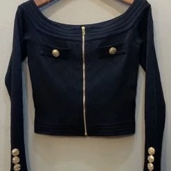 Jessica Bara Derrick Knit Top And Skirt Two Piece Set Birthday Suit