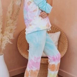 Best Sellers Jessica Bara Lyla Tie Dye Hoodie And Jogger Two Piece Set