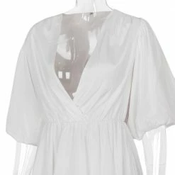 Summer Lovin' Jessica Bara Annabeth Puff Sleeve Mini Dress