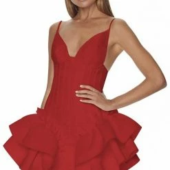 Jessica Bara Oakley Bandage Bodycon Mini Dress