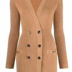 The 9-5 Shop Jessica Bara Watson Long Sleeve Chain Mini Dress