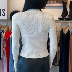 Jessica Bara Ellis Long Sleeve Knit Cardigan