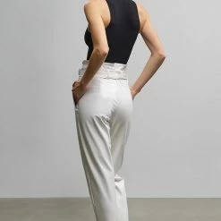 Reve Doll Essentials Commando Faux Leather Paperbag Pants