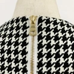 Jessica Bara Jacky Houndstooth Blazer Mini Dress Reve Doll Essentials