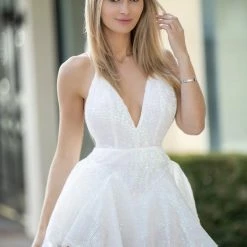 Influencer Style Jessica Bara Serena Open Back Sequin Romper