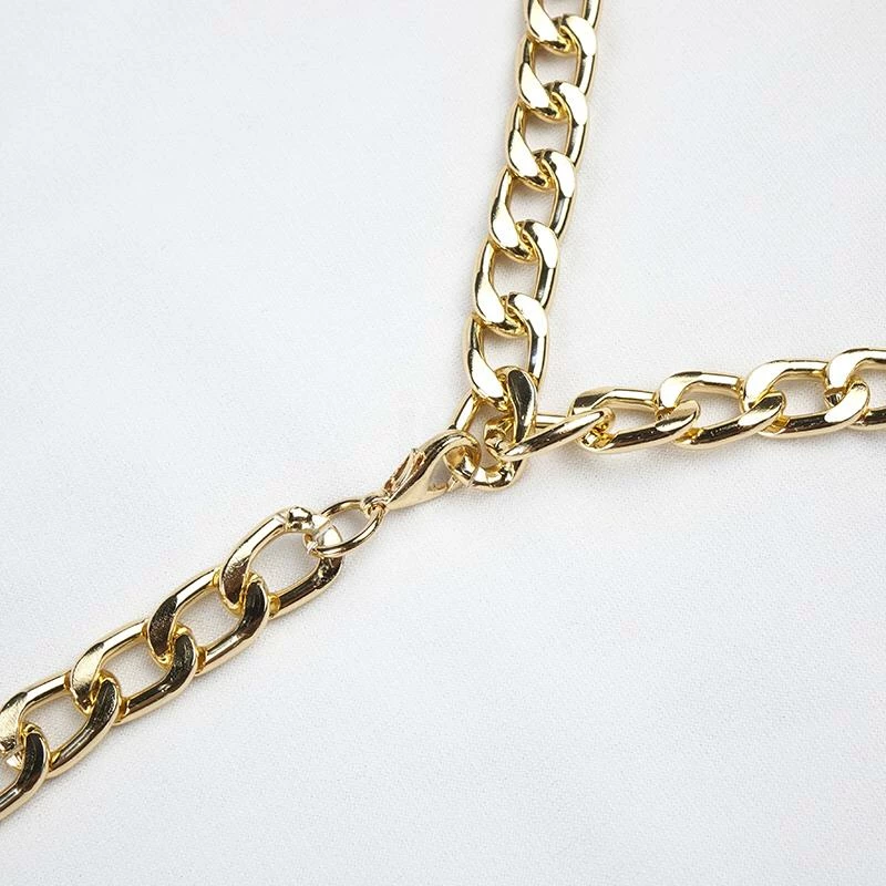 Jessica Bara Venice Sleeveless Backless Chain Maxi Dress