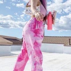 Reve Doll Essentials Jessica Bara Candy Tie Dye Jogger Sweatpant