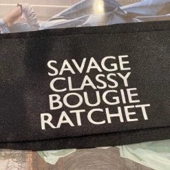 Savage Classy Bougie Ratchet Protective Face Masks