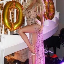 Influencer Style Jessica Bara Troye Stargazed Gown