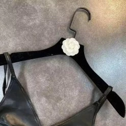 Jessica Bara Gloria Faux Leather Crop Top