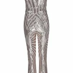Jessica Bara Seraphina Sleeveless Sequin Jumpsuit