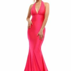 Atria Halter Bodycon Gown The Event Shop
