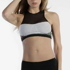 Tops Track & Bliss Patchwork Sports Bra