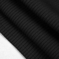 Jessica Bara Wynter Long Sleeve Tassel Ball Chain Dress