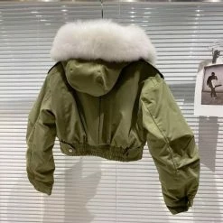 Jessica Bara Lavandra Long Sleeve Fur Trim Jacket Reve Doll Essentials