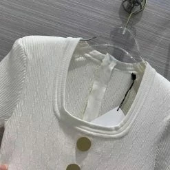 Reve Doll Essentials Jessica Bara Everett Short Sleeve Knitted Dress