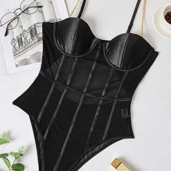 Jessica Bara Chantal Metal Chain Bodysuit Reve Doll Essentials