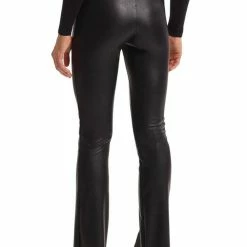 Commando Faux Leather Split Front Pant